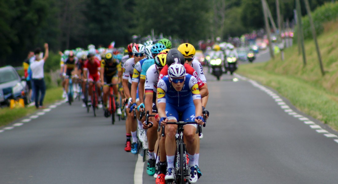 Billede af Tour de France-ryttere
